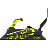 Res-Tech GT Cockpit VR/46 Limited Edition, Simulateur de course Noir/néon vert, Capots fibre de carbone