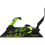 Res-Tech GT Cockpit VR/46 Limited Edition, Simulateur de course Noir/néon vert, Capots fibre de carbone