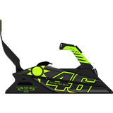 Res-Tech GT Cockpit VR/46 Limited Edition, Simulateur de course Noir/néon vert, Capots fibre de carbone