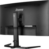 iiyama G-Master Red Eagle GCB3280QSU-B2 31.5" Moniteur gaming incurvé Noir, 1x DisplayPort, 2x HDMI, 2x USB-A, 180 Hz
