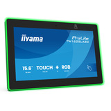 iiyama TW1625LASC-B3PNR 15.6" Moniteur tactile  Noir (Mat), Audio, USB, LAN, Wi-Fi, écran tactile, webcam, Android