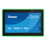 iiyama TW1625LASC-B3PNR 15.6" Moniteur tactile  Noir (Mat), Audio, USB, LAN, Wi-Fi, écran tactile, webcam, Android