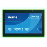 iiyama TW1625LASC-B3PNR, Affichage public Noir (Mat), Audio, USB, LAN, Wi-Fi, écran tactile, webcam, Android