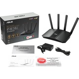 ASUS RT-BE58U, Routeur Wi-Fi 7 (802.11be), Bi-bande (2,4 GHz / 5 GHz), Ethernet/LAN, Noir, Routeur