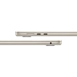 Apple MacBook Air 15" 2025 (MW1J3FN/A) PC portable Beige | M4 | 10-Core GPU | 16 Go | SSD 256 Go