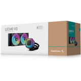 DeepCool LE240 V2, Watercooling Noir