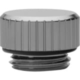 EKWB EK Quantum Torque Micro Plug, Vis Argent/Noir