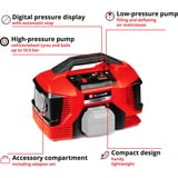 Einhell Compresseur à pisTon Einh PRESSITo 18/21 Rouge/Noir