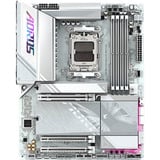 GIGABYTE X870E AORUS ELITE WIFI7 ICE carte mère socket AM5 Blanc, VRM numérique 16+2+2 phases, jusqu'à 8200 MHz DDR5 (O.C.), 3x PCIe 5.0 + 1x PCIe 4.0, Wi-Fi 7, LAN 2.5 GbE, USB 4, AMD, Emplacement AM5, AMD Ryzen 7000 Series, AMD Ryzen 8000 Series, AMD Ryzen 9000 Series, Emplacement AM5, DDR5-SDRAM, 256 Go