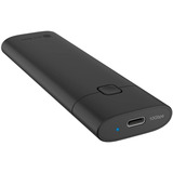 ICY BOX Spade Case 1806, Boîtier disque dur Noir, Boîtier externe M.2 NVMe, USB-C