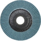 KWB Cut-Fix Tête de meulage, disque à lamelles, travail des métaux 115 mm, Meule d’affûtage K60