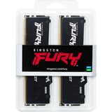 Kingston FURY 32 Go DDR5-5600 Kit, Mémoire vive Noir, KF556C36BBEAK2-32, Beast RGB, XMP, EXPO