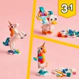 LEGO Créateur 3-en-1 - Licorne magique, Jouets de construction 