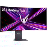 LG UltraGear OLED 45GX950A-B 44.5" 4K UHD Moniteur UltraWide gaming  Gris foncé, 2x HDMI, DisplayPort, 2x USB-A, USB-C, 165 Hz / 330 Hz