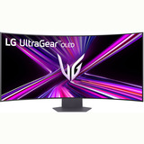 LG UltraGear OLED 45GX950A-B 44.5" 4K Ultra HD Moniteur UltraWide gaming Gris foncé, 1x DisplayPort, 2x HDMI, 1x USB-C, 2x USB-A, 165 Hz / 330 Hz