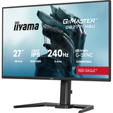 iiyama G-Master Red Eagle GB2771HSU-B1 27" Moniteur gaming Noir, 1x DisplayPort, 2x HDMI, 1x USB-C, 1x USB-A, 240 Hz