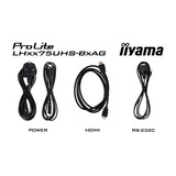 iiyama iiya 55 L LH5575UHS-B2AG 60Hz 4K IPS, Affichage public Noir (Mat)