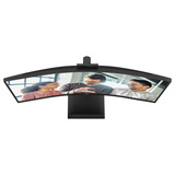 AOC CU34E4CW 34" Moniteur UltraWide incurvé Noir, 1x DisplayPort, 2x HDMI, 2x USB-C, 4x USB-A, 1x RJ-45, 120 Hz