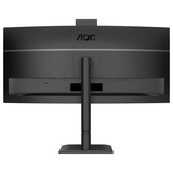 AOC CU34E4CW 34" Moniteur UltraWide incurvé Noir, 1x DisplayPort, 2x HDMI, 2x USB-C, 4x USB-A, 1x RJ-45, 120 Hz