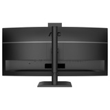 AOC CU34E4CW 34" Moniteur UltraWide incurvé  Noir, HDMI, DisplayPort, Audio, LAN, USB-C, Webcam