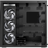 ARCTIC Xtender VG (Black) boîtier midi tower Noir (Mat) | 2x USB-A | 1x USB-C | RGB | Verre Trempé