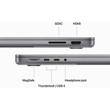 Apple MacBook Pro 14" 2023 (MTL83FN/A) 14.2" PC portable Gris | M3 | 10-Core GPU | 8 Go | 1 To SSD