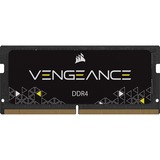 Corsair 32 Go DDR4-3200, Mémoire vive Noir, CMSX32GX4M1A3200C22, Vengeance