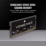 Corsair 32 Go DDR4-3200, Mémoire vive Noir, CMSX32GX4M1A3200C22, Vengeance