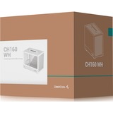 DeepCool  boîtier mini tower Blanc | 2x USB-A | 1x USB-C | Verre Trempé