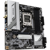 GIGABYTE B650M GAMING PLUS WIFI Carte mère - Processeurs AMD Ryzen 9000, VRM 5+2+2 phases, jusqu'à 8000 MHz DDR5, 2xPCIe 4.0 M.2, LAN 2.5GbE, WIFI 6E, USB 3.2 Gen 1 carte mère socket AM5 Noir/Argent, VRM 5+2+2 phases, jusqu'à 8000 MHz DDR5, 2xPCIe 4.0 M.2, LAN 2.5GbE, WIFI 6E, USB 3.2 Gen 1, AMD, Emplacement AM5, AMD Ryzen 7000 Series, AMD Ryzen 8000 Series, AMD Ryzen 9000 Series, Emplacement AM5, DDR5-SDRAM, 256 Go