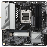 GIGABYTE B650M GAMING PLUS WIFI Carte mère - Processeurs AMD Ryzen 9000, VRM 5+2+2 phases, jusqu'à 8000 MHz DDR5, 2xPCIe 4.0 M.2, LAN 2.5GbE, WIFI 6E, USB 3.2 Gen 1 carte mère socket AM5 Noir/Argent, VRM 5+2+2 phases, jusqu'à 8000 MHz DDR5, 2xPCIe 4.0 M.2, LAN 2.5GbE, WIFI 6E, USB 3.2 Gen 1, AMD, Emplacement AM5, AMD Ryzen 7000 Series, AMD Ryzen 8000 Series, AMD Ryzen 9000 Series, Emplacement AM5, DDR5-SDRAM, 256 Go