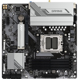 GIGABYTE B650M GAMING PLUS WIFI Carte mère - Processeurs AMD Ryzen 9000, VRM 5+2+2 phases, jusqu'à 8000 MHz DDR5, 2xPCIe 4.0 M.2, LAN 2.5GbE, WIFI 6E, USB 3.2 Gen 1 carte mère socket AM5 Noir/Argent, VRM 5+2+2 phases, jusqu'à 8000 MHz DDR5, 2xPCIe 4.0 M.2, LAN 2.5GbE, WIFI 6E, USB 3.2 Gen 1, AMD, Emplacement AM5, AMD Ryzen 7000 Series, AMD Ryzen 8000 Series, AMD Ryzen 9000 Series, Emplacement AM5, DDR5-SDRAM, 256 Go
