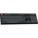 Keychron K10 Max-H1Z RGB clavier mécanique Noir, Layout BE (AZERTY), Keychron Super Brown, 100%, Hot-swappable, Bluetooth, 2.4GHz