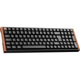 Keychron K4 HE-F1Z Wireless, clavier Noir/bois, Layout BE, Gateron Double-Rail Magnetic Nebula