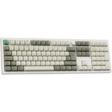 Keychron Q6 Max-P4Z QMK RGB clavier mécanique Blanc, Layout BE (AZERTY), Gateron Jupiter Banana, 100%, Hot-swappable, Bluetooth, 2.4GHz
