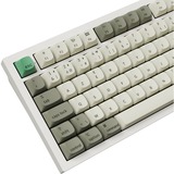 Keychron Q6 Max-P4Z QMK RGB clavier mécanique Blanc, Layout BE (AZERTY), Gateron Jupiter Banana, 100%, Hot-swappable, Bluetooth, 2.4GHz