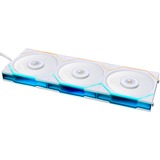 Lian Li UNI FAN TL 120 Reverse Blade ventilateurs de boîtier RGB  Blanc, 3 pièces, 120 x 124 x 28 mm, PWM, contrôleur inclus