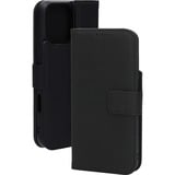 Mobiparts iPhone 16 Pro Max - 2-in-1 leather wallet case, Housse smartphone Noir