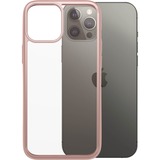 PanzerGlass ClearCaseColor iPhone 12 Pro Max, Housse smartphone Transparent/Or rose
