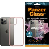 PanzerGlass ClearCaseColor iPhone 12 Pro Max, Housse smartphone Transparent/Or rose