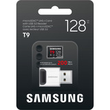 Samsung T9 microSDXC 128 Go, Carte mémoire Noir