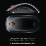 SteelSeries Sensei Pro, Souris gaming Noir, 100 - 42 000 DPI, 8K, UWB / 6 GHz