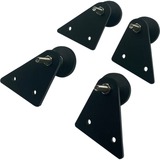 Trak Racer Pieds stabilisateurs et protections de sol TR80 et TR160, Pied de support Noir, 4 unités