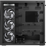 ARCTIC Xtender (Mirror Black) boîtier midi tower Noir | 2x USB-A | 1x USB-C | RGB | Verre Trempé