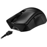 ASUS ROG Gladius III Wireless AimPoint, Souris gaming Noir, 100 - 36.000 dpi, USB 2.0, 2.4 GHz, Bluetooth 5.1, RGB LED