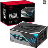 ASUS ROG Thor Platinum III modulaire alimentation 1200 watt Noir, 1x 12V-2x6, 4x PCIe, 1x 12V-2x6, 4x PCIe