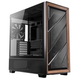 Antec FLUX boîtier midi tower Noir | 2x USB-A | 1x USB-C | Window