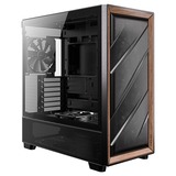 Antec FLUX boîtier midi tower Noir | 2x USB-A | 1x USB-C | Window