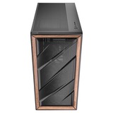 Antec FLUX boîtier midi tower Noir | 2x USB-A | 1x USB-C | Window