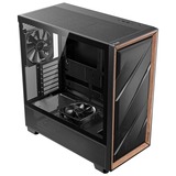 Antec FLUX boîtier midi tower Noir | 2x USB-A | 1x USB-C | Window